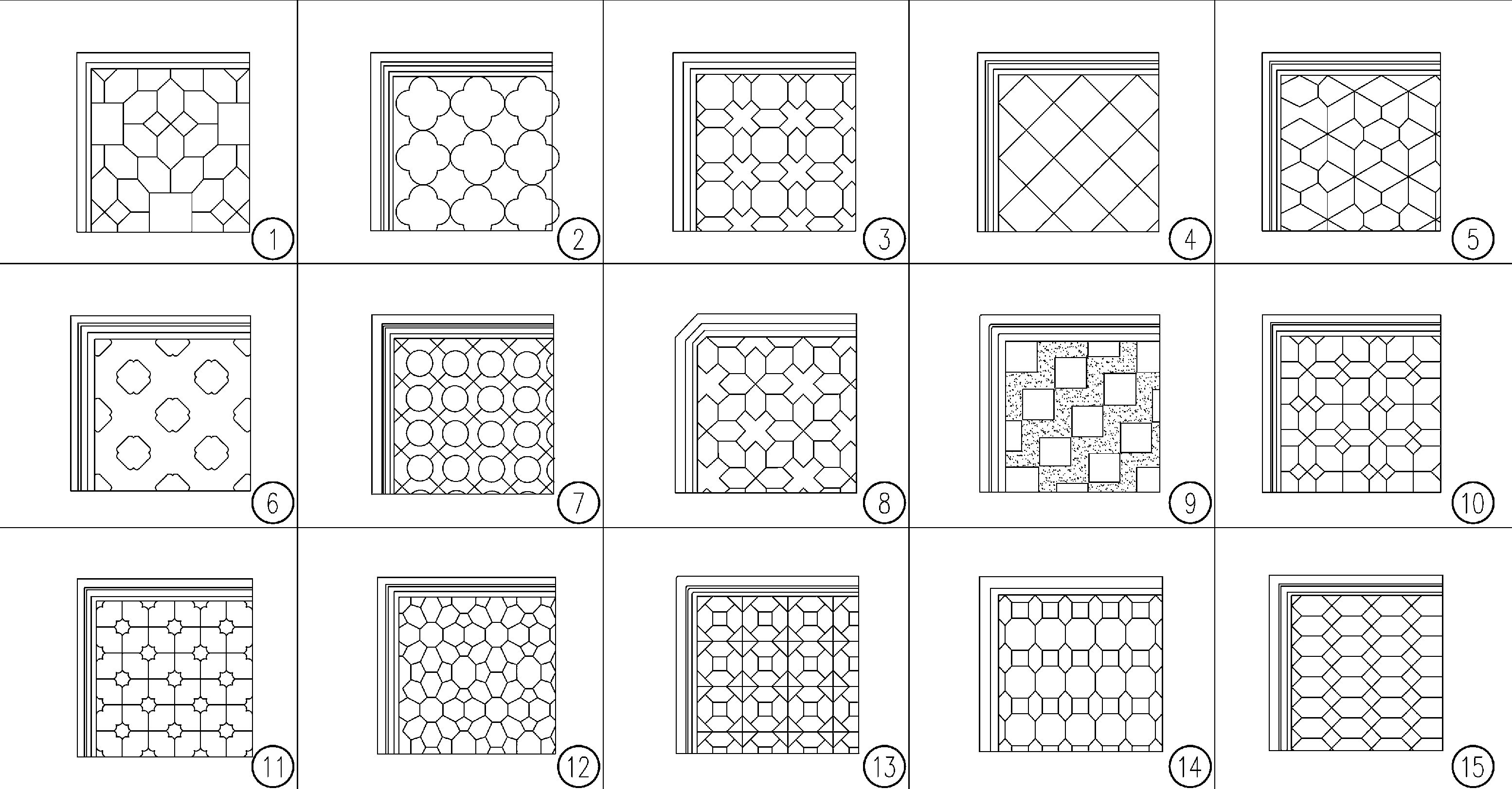 水磨砖墙样式